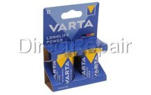Varta - Batería longlife power -lr20-mn1300-d-bl. 2st - 4920121422